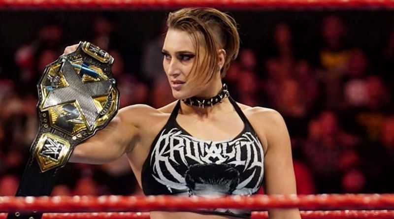 Rhea Ripley as NXT Women's Champion